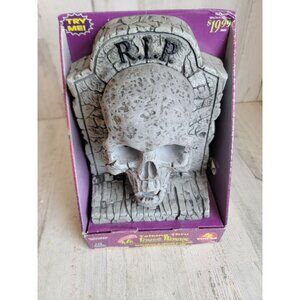 Mr Jones Bones talking skull Halloween prop animated vintage decor